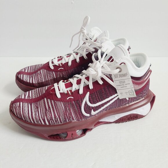 NEW Nike Air Zoom GT Jump 2 TB Basketball Shoes DX9189-602 Size 9.5 Maroon